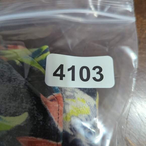 Tommy Bahama Shirt Men's XL Multi Color Silk Loop Collar Floral Cockatoo Travel - Picture 12 of 12